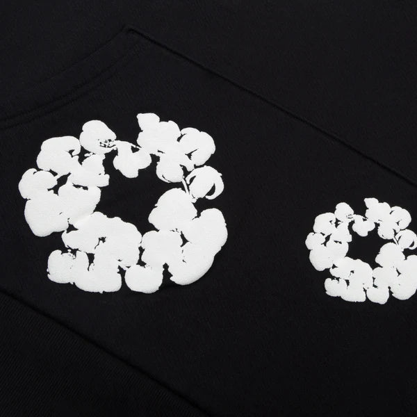 The Cotton Wreath Sweatshirt Black