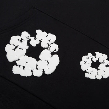 The Cotton Wreath Sweatshirt Black