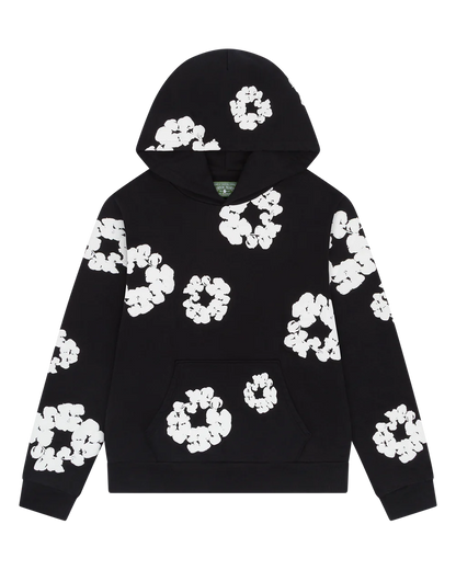 The Cotton Wreath Sweatshirt Black